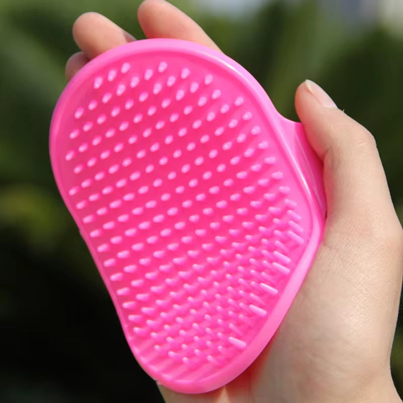 Fashion Rubber Pet Bath Brush Environmental Protection Silicone Glove for Pet Massage Pet Grooming Glove Dogs Cats Pet Supplies